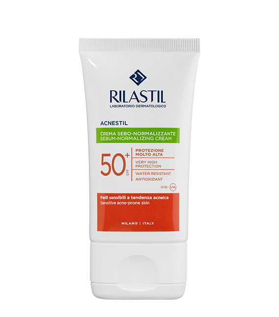 [RILACN510] Acnestil Sun System Protector Solar Sebo-Regulador Spf 50+