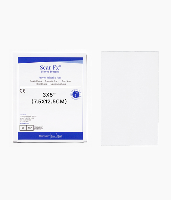 [REJPAR487] Parche de silicón para cicatrices 7.5 x 12.5 cm