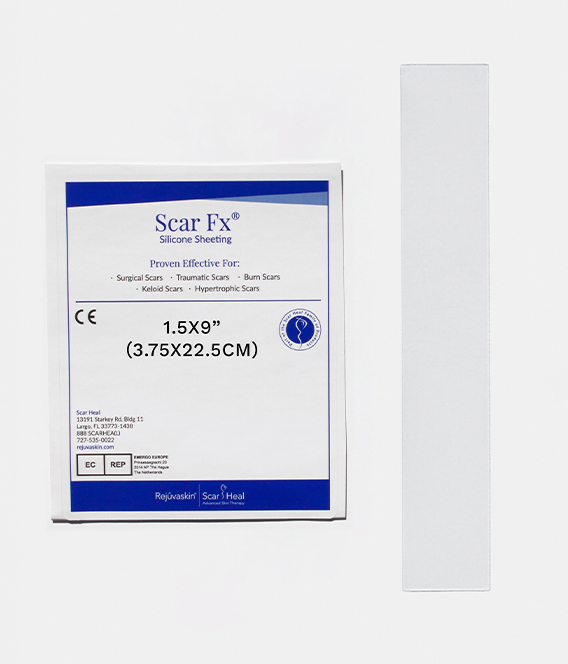 [REJPAR485] Parche de silicón para cicatrices 3.75 x 22.5 cm