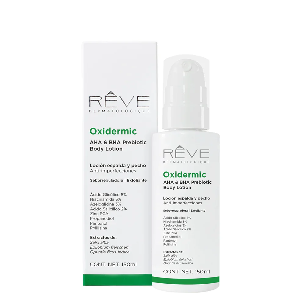 [OXIOXI392] Oxidermic AHA & BHA Prebiotic Body Lotion, 150 ml