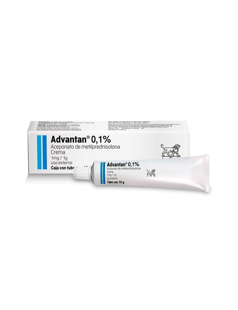 Advantan 0.1% crema (aceponato de metilprednisolona)