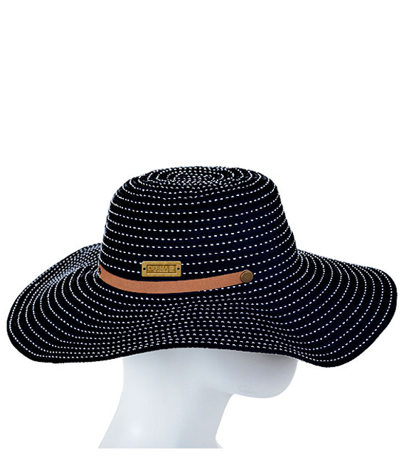 [FULSOM266] Sombrero Dama Mónaco Negro