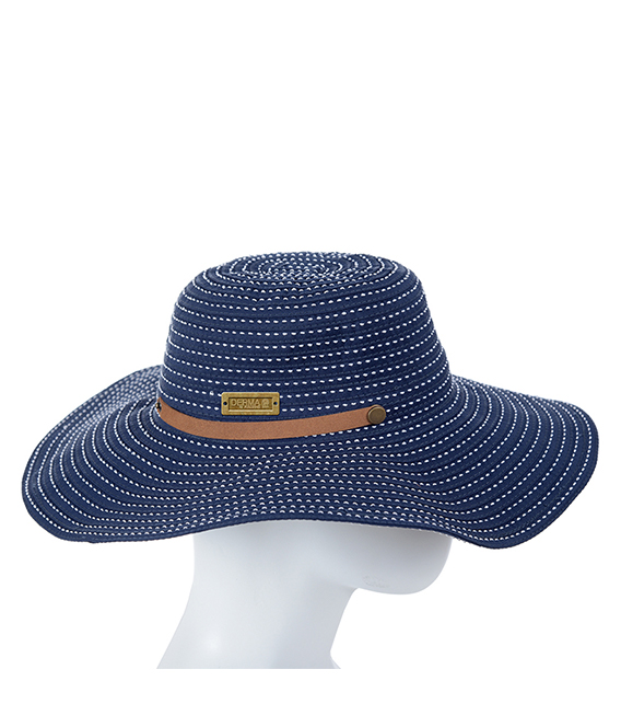 [FULSOM231] Sombrero Dama Mónaco Azul Marino