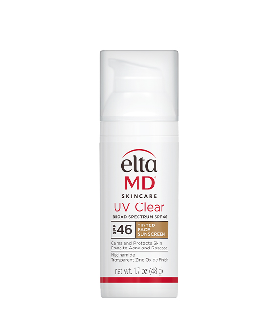 [ELTUV 121] UV CLEAR TINTED Broad - Spectrum Protector Solar Con Color SPF46