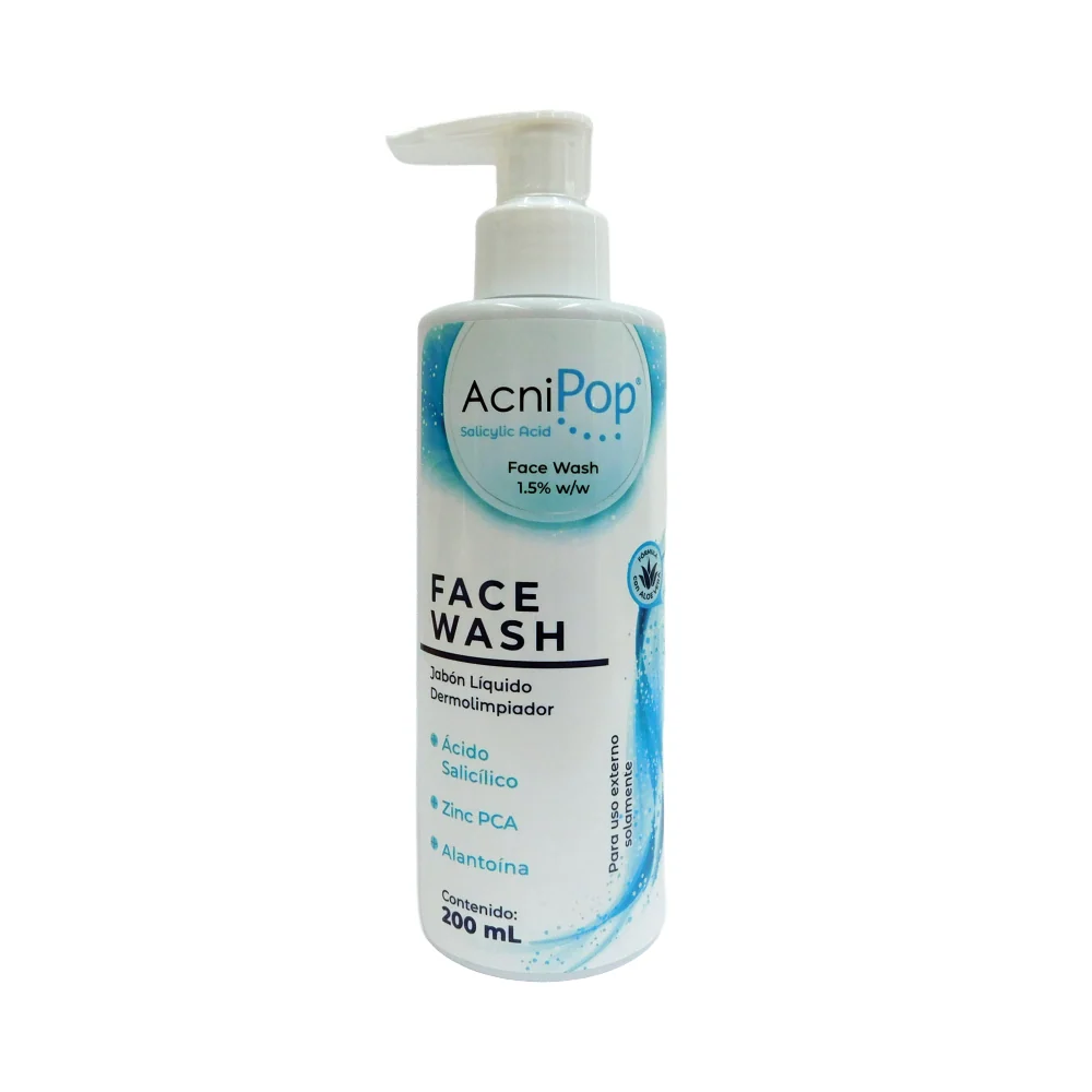 AcniPop Face Wash / Liquid Soap Dertmocleaner / 200 ML