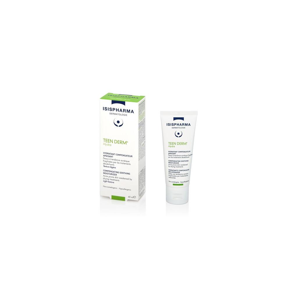 ISISPHARMA Teen Derm Hydra Moisturising and Soothing Cream for Oily Acne-prone Skin 40 Ml