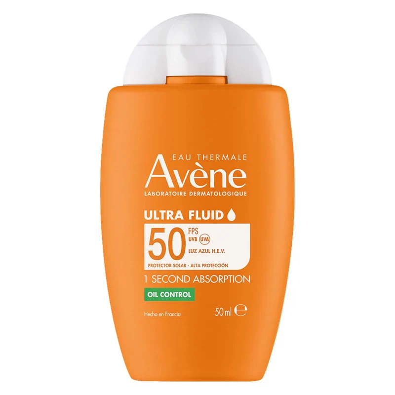 Avene ultra fluid oil control sin color